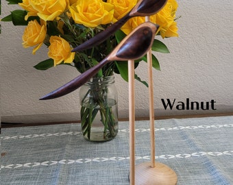 wodden letter opener/Made in USA/exotic wood/L 8 W1.25 xT 1.3 inch/gift box is provided for all items/Drawer box & Lid box/Long tail bird