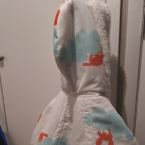Rabbit Cape Hood Cute shops Fashion