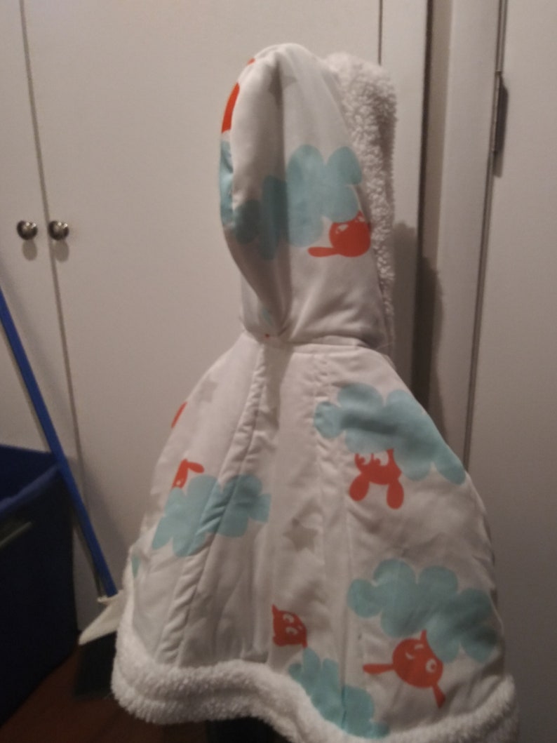 Rabbit Cape Hood Cute shops Fashion
