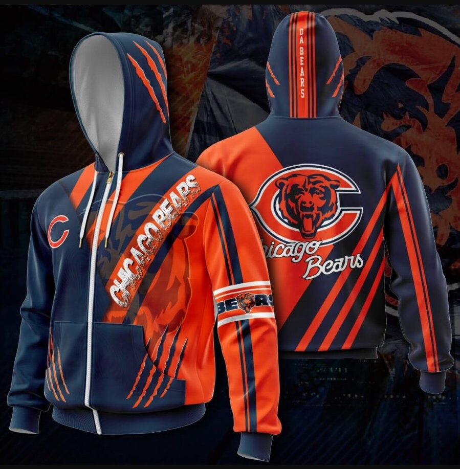 Chicago Bears NFL Sport Hoodie Unisex Hoodie Limited