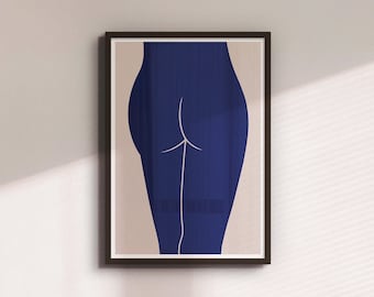 Art print "Butt" | Illustration | A3