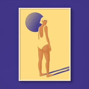 Wydruk Giclée | Ilustracja miłości własnej | A4