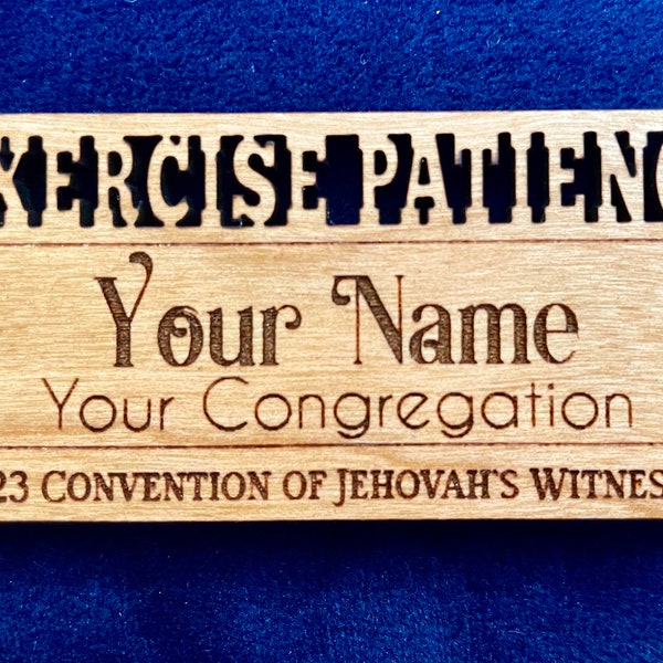 Jw Name Badge 2023 - Etsy