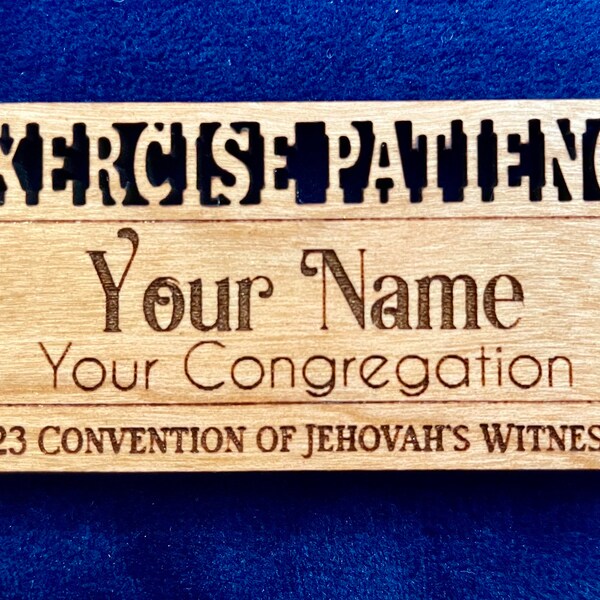 Of Convention Badge Etsy