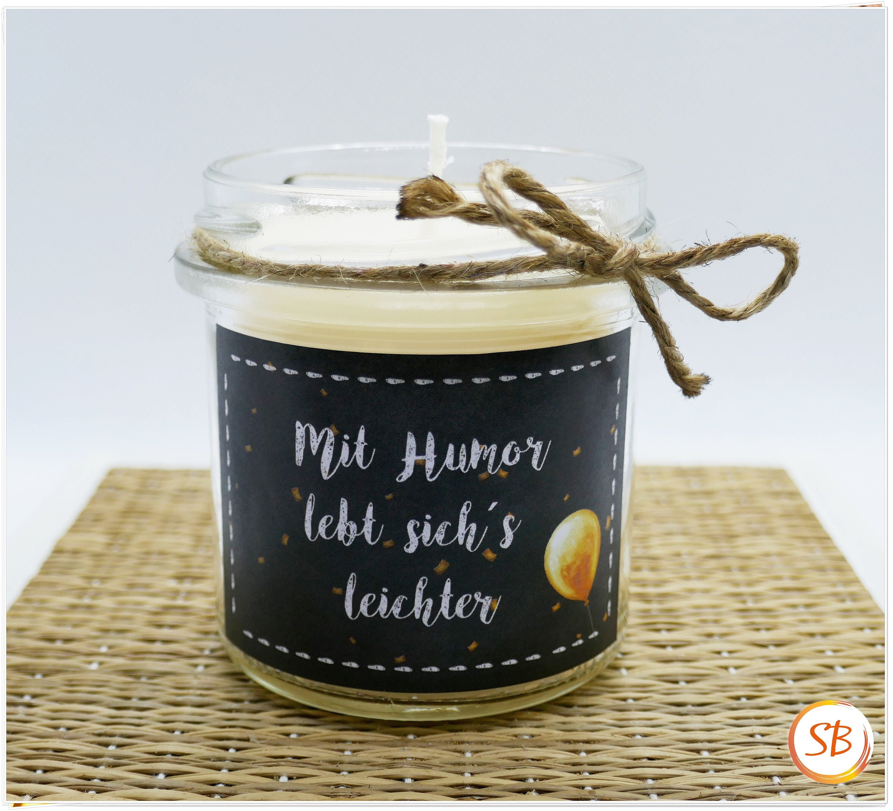 Duftkerze Humor mit Spruch Kerze im Glas mit Etsy.de