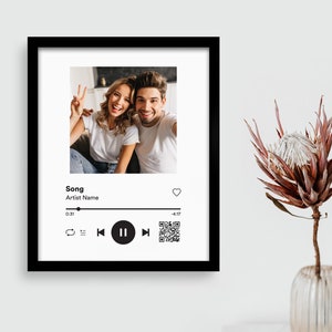 Custom Song Plaque: Personalized Music Gift (PDF)