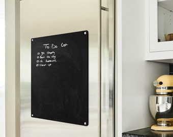 FRİDGE Memo-krijtbord - acrylkrijtbord voor kinderen - koelkast zwart bord - magnetisch acryl - krijtbordpaneel met magnetische bevestiging