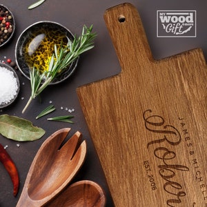 Personalized Cutting Boards, Gifts for Couple, Anniversary Gifts, Custom Boards Wedding and Housewarming Gift -Wooden Charcuterie Board