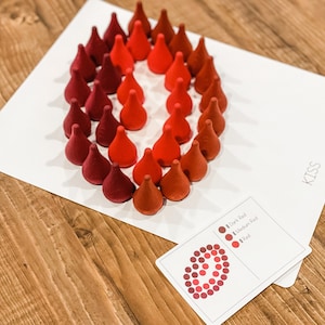 San Valentino: download digitale del modello di modelli di parti sciolte di Mandala