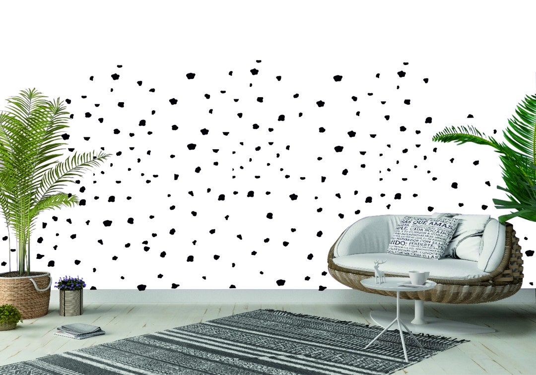 70 Animal Spots Vinyl Wall Decal Sticker Polka Dot Print Bedroom