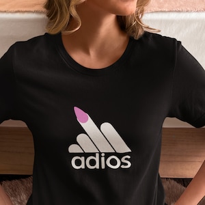 Funny T-Shirts Adios | Funny Women&#39;s T-Shirt | Cool T-Shirts for Women | Shirt with Saying | Trendy T-Shirts for Women