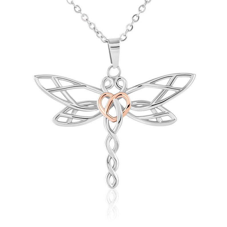 Gift For Sister Dragonfly Necklace Sister Jewelry Sister Necklace
