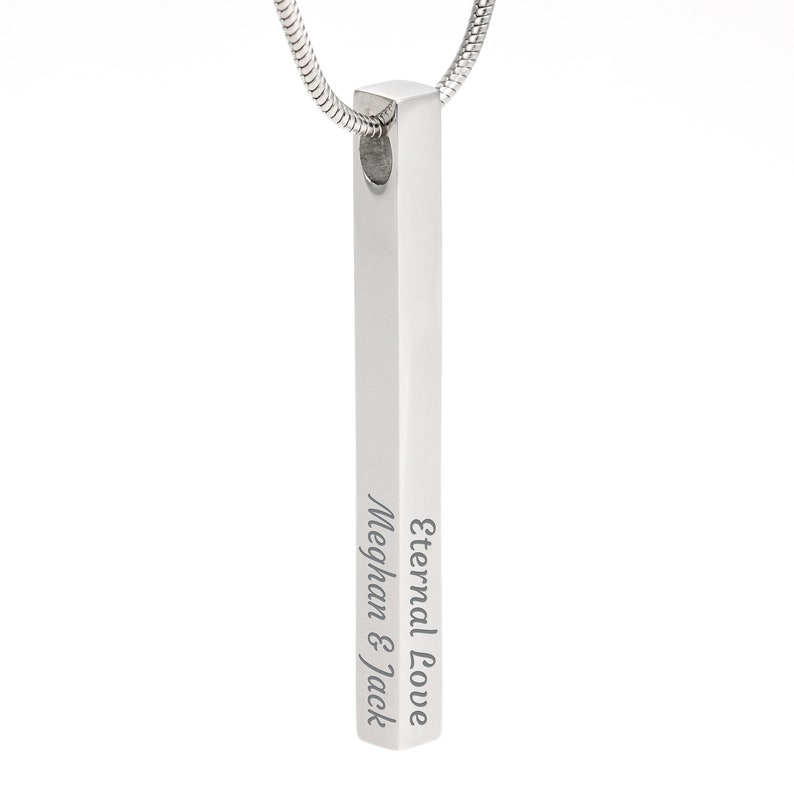 Two side Stick Necklace Birthday Gift For Daughter Daughter Jewelry Daughter Necklace Gift