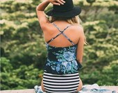 NEW Royal Navy Tankini - 2-Pc Swimsuit S-XXL