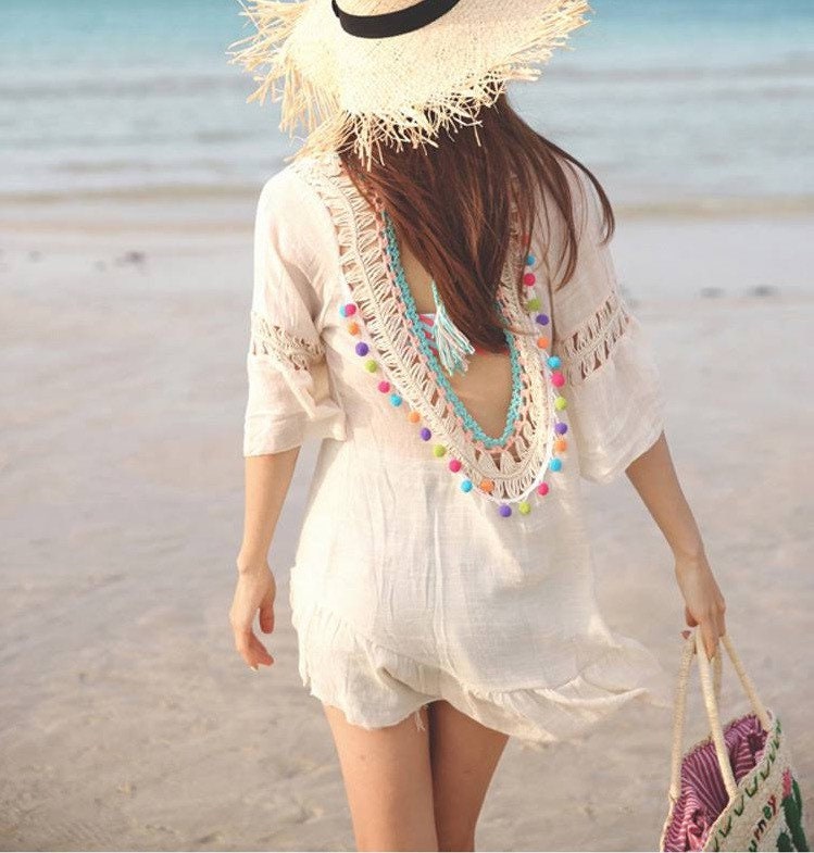 Seaside Style: Crochet cover-up, Gold wedges & Lilly Pulitzer tote } -  Meagan's Moda