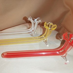 Table vase, reclining vase, thread glass and plain