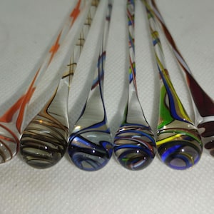 glass drop thread glass
