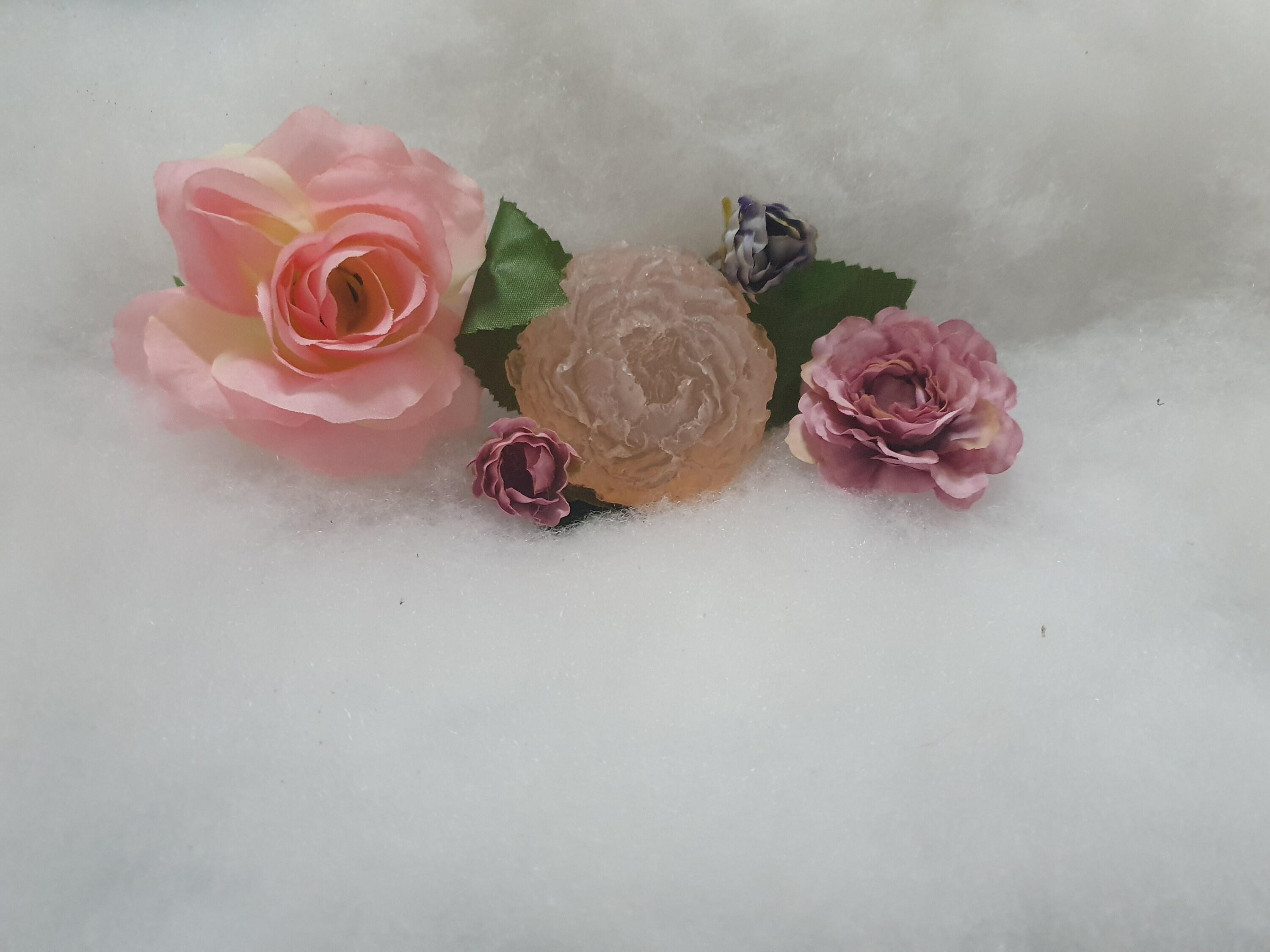 Homemade Flower Shaped Soap Etsy