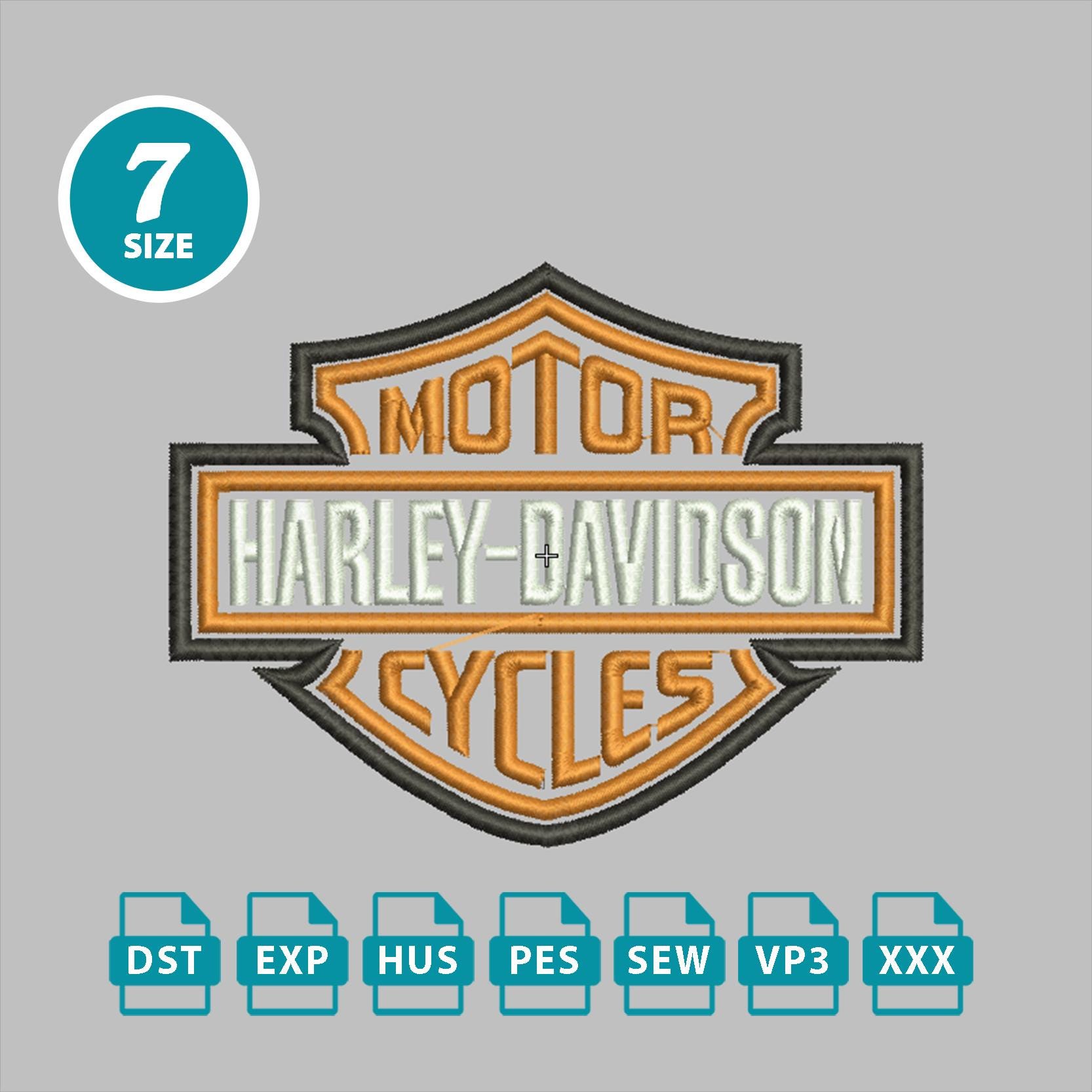 Harley Davidson toppa per schiena