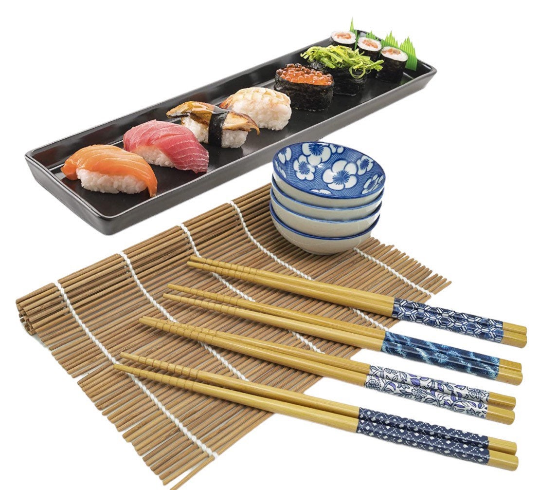 Sushi Rolling Bamboo Mat Custom Japanese Kitchen Mat - rijia bamboo