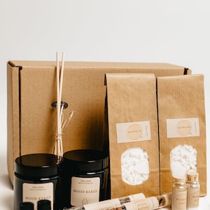 DIY Candle Set Box Make your own candles Gift Scented candles image 9