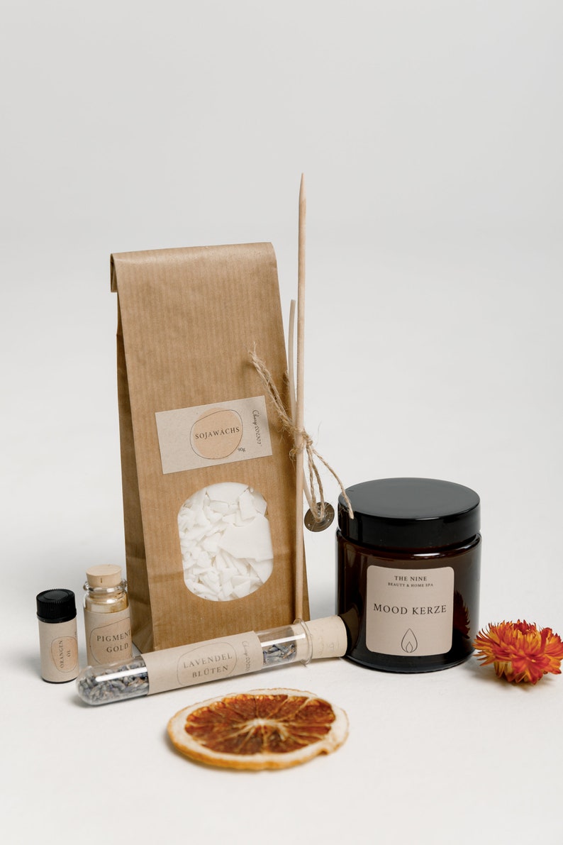 DIY kit candle make your own candle box employee gifts image 6