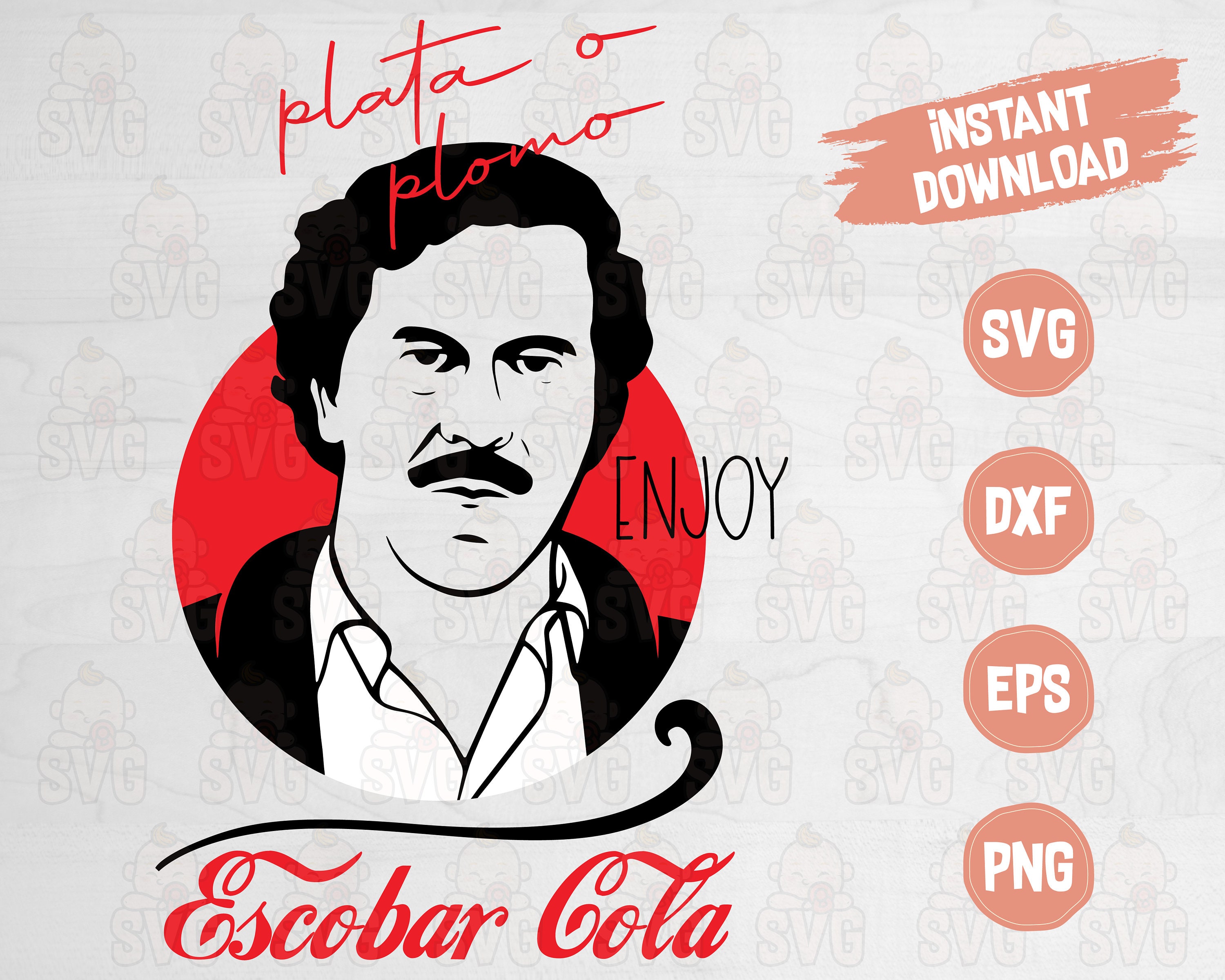 Pablo Escobar SVG