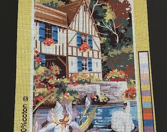 ニードルポイントタペストリー ゴブラン刺繍キット ゴブランL プリント