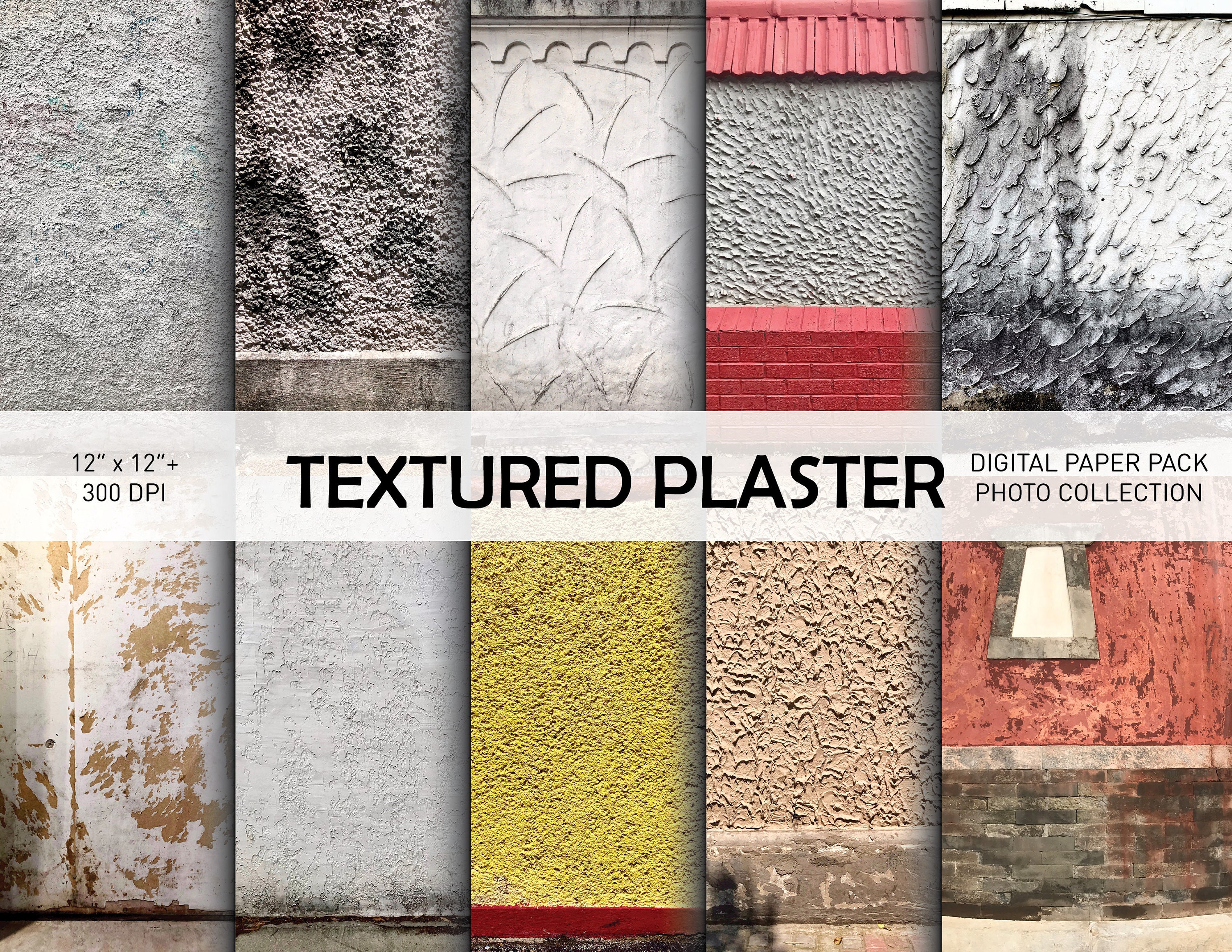 Digital WALL PANELS Paper Pack | Printable Papers | Photography ...