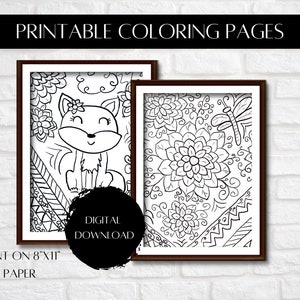 Digital Coloring Pages