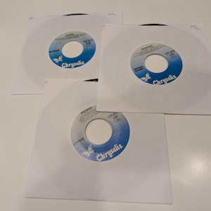 Blondie / Debbie Harry / Giorgio Moroder Vinyl 7" Singles Collection x 7 (high-grade set!  includes "Call Me"; all EX to NM- discs)