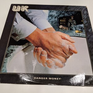 U.K. (the band) &quot;Danger Money&quot; Vinyl LP (VG cover / EX+ disc; microfiber hand cleaned)