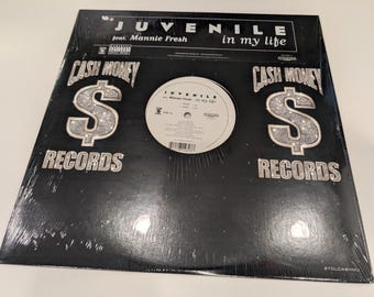Exploit juvénile. Maxi-single vinyle « In My Life » de Mannie Fresh, 30 cm (12 po.) (**Neuf / SCELLÉ**)