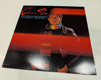 Chris Rea "Whatever Happened To Benny Santini?" Vinyl LP (strong VG+ cover with original inner! / EX+ disc; gorgeous!)