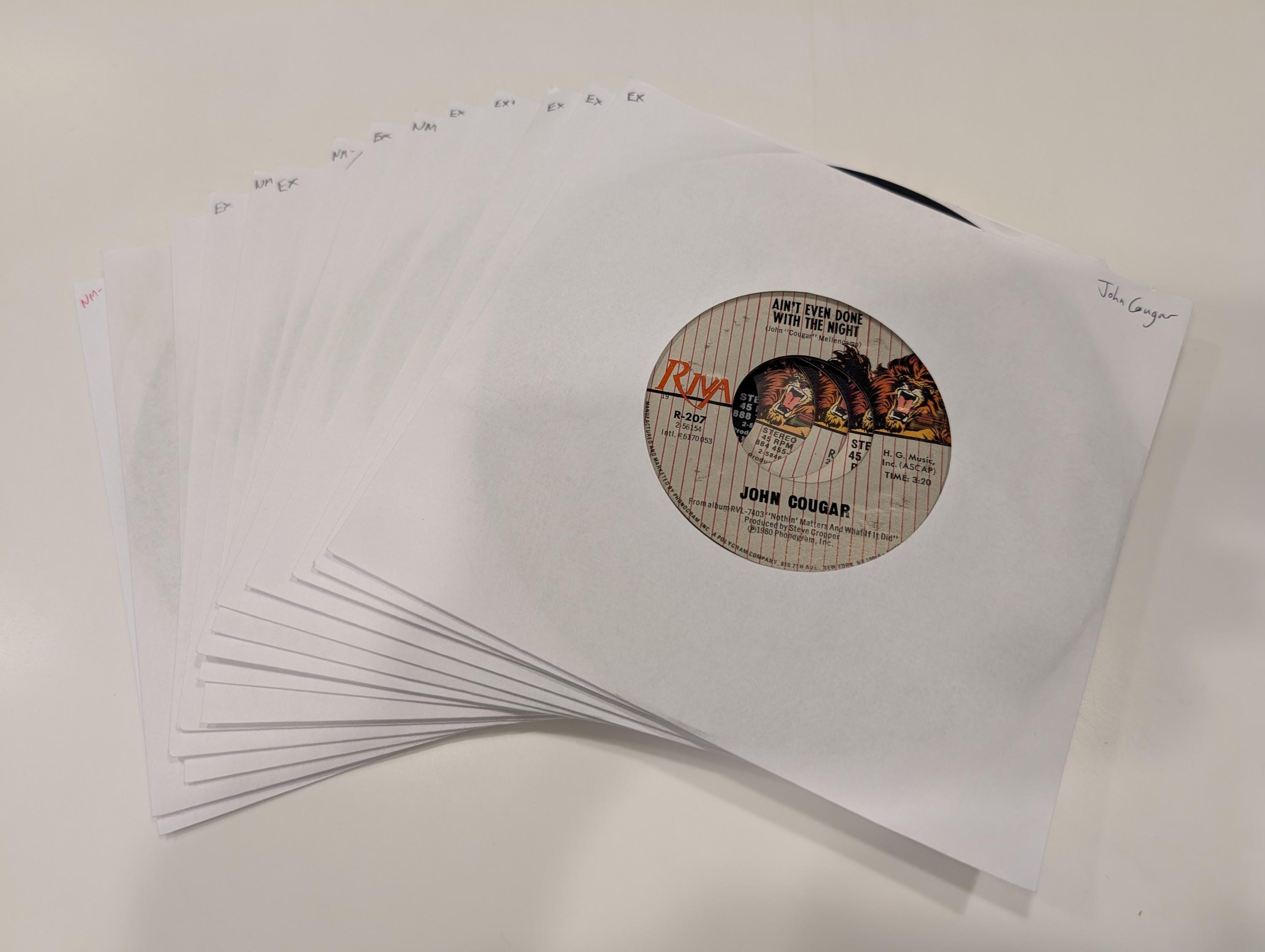 ジョンクーガー　シングルレコード　7枚セット ジョンクーガー シングルレコード 7枚セット ジョンクーガー