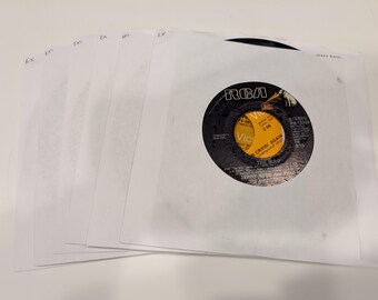 Collection de 6 45 tours de Jerry Reed (ensemble de haute qualité ! Tous les disques sont en état EX à NM-)