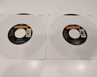 Billy Ray Cyrus Vinyl 7" Singles Collection x 3  (NM- discs; beautiful!; **Collector Grade**)