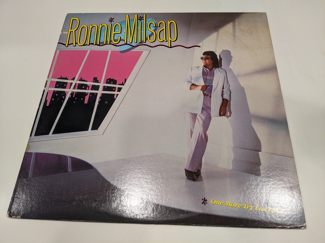 Ronnie Milsap "one More Try for Love" Vinyl LP (EX Cover; Small Notch