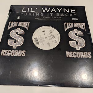 Lil Wayne feat. Mannie Fresh &quot;Bring It Back&quot; Vinyl 12&quot; Maxi Single (**New / SEALED**)