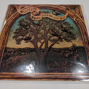 Steeleye Span &quot;Now We Are Six&quot; Vinyl LP (Canadian Import; Rare; EX cover / NM- disc; **Collector Grade** ; Ultrasonic Cleaned 6/20/2022)