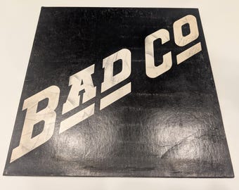 Bad Company "Bad Co / Self Titled" Vinyl LP (strong VG+ gatefold cover / EX disc; nice!)
