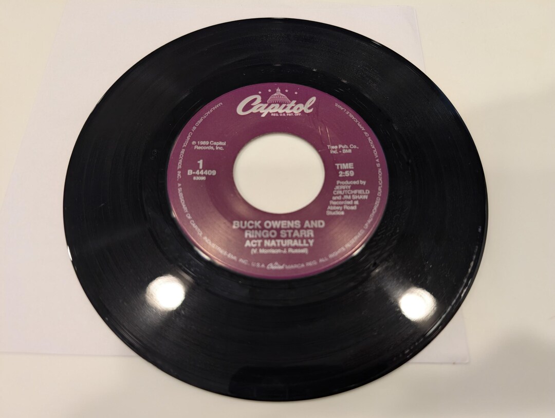 Act Naturally Buck Owens And Ringo Starr Buck Owens & Ringo Starr "act Naturally / the Key's in the Mailbox