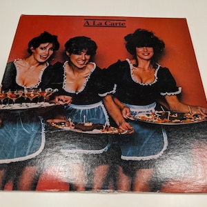 Warner Bros. Various Artists "A La Carte" Double Vinyl 2 x Promo LP's (B-52's, Robert Palmer, etc.. EX cover / NM- discs; white label)