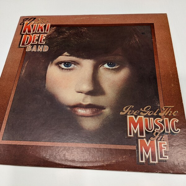 Kiki Dee Band "I've Got The Music In Me" Vinyl LP (VG+ embossed cover / VG+ disc; Ultrasonic Cleaned 11/25/2022)