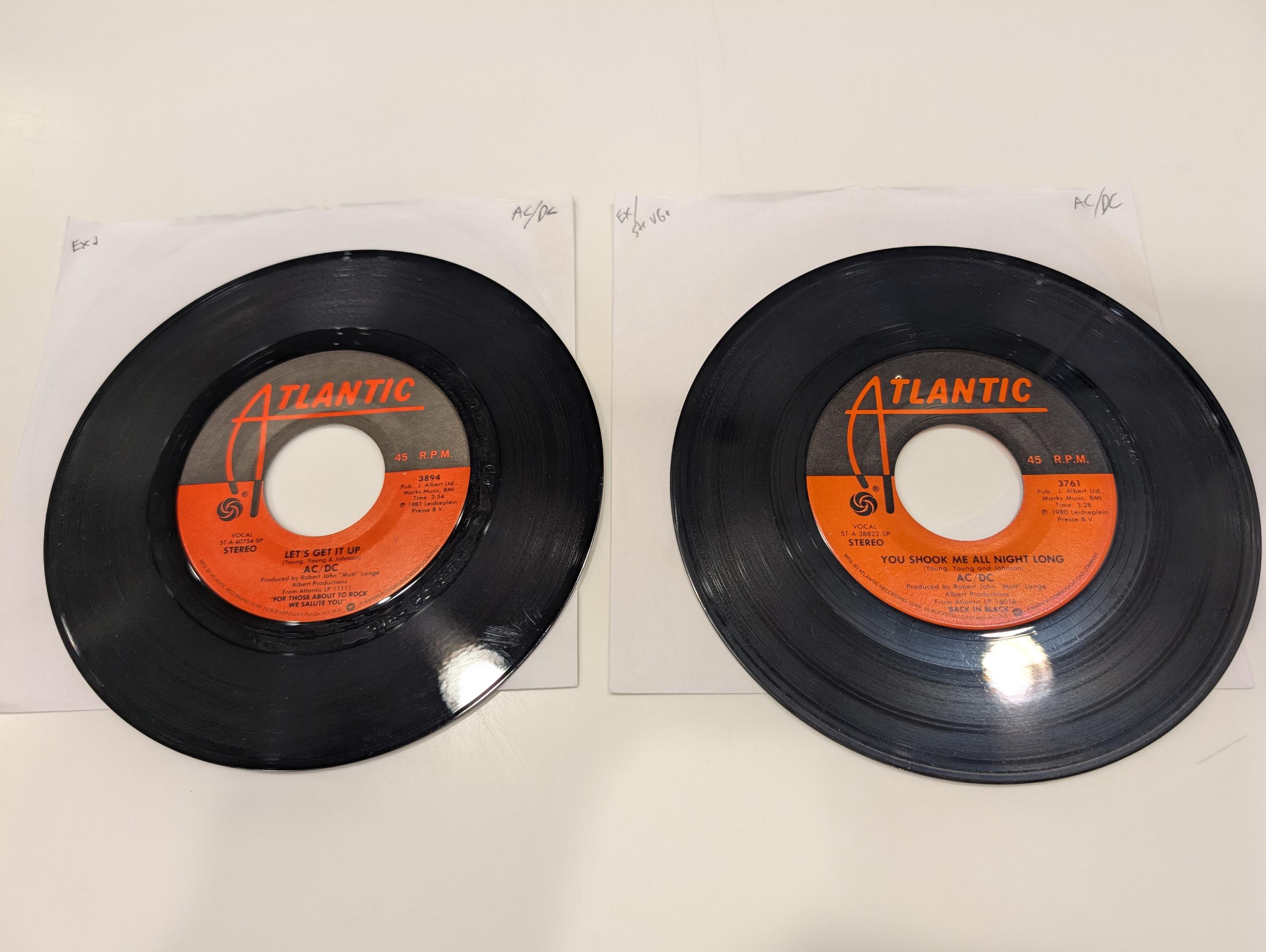 Ac/dc 45 Rpm Records - Etsy