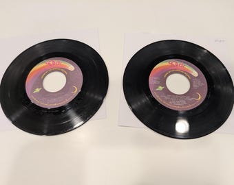 Whispers Vinyl 7" Singles Collection x 9 (strong VG+ to NM discs)