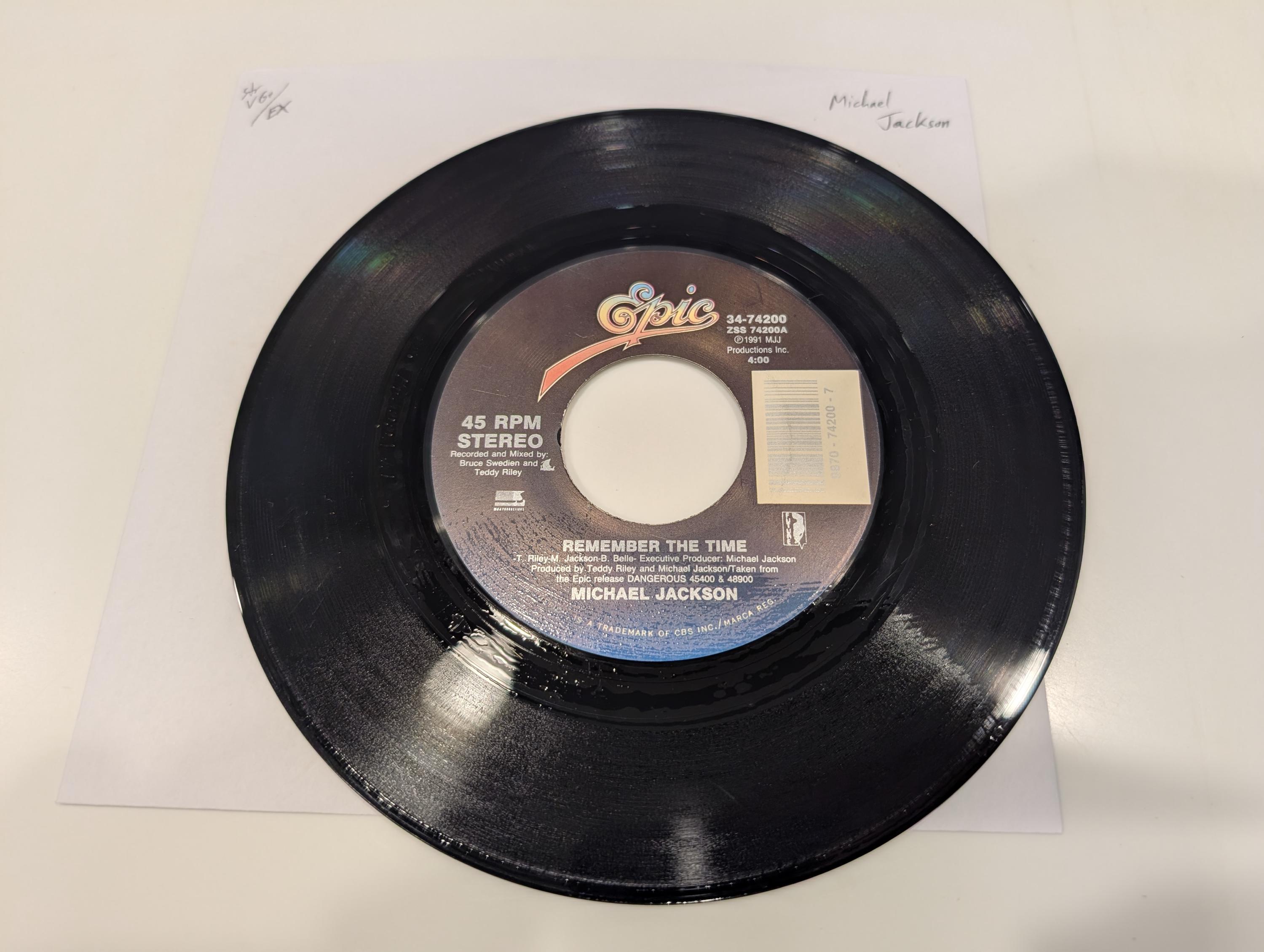 Michael Jackson 7 Vinyl - Etsy