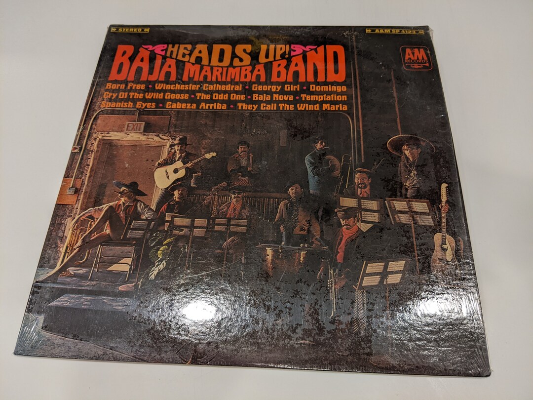 Baja Marimba Band heads Up Vinyl LP 1967 Latin Etsy