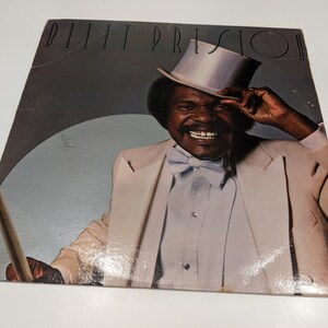 Billy Preston &quot;Self Titled&quot; Vinyl LP (VG cover; clipped lower left; + inner! / EX+ disc; nice!; Ultrasonic Cleaned 8/15/2023) + 2x bonus 7&quot;!