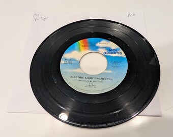 Electric Light Orchestra / ELO / E.L.O. Vinyl 7" Singles Collection x 9 (all VG+ to EX discs)